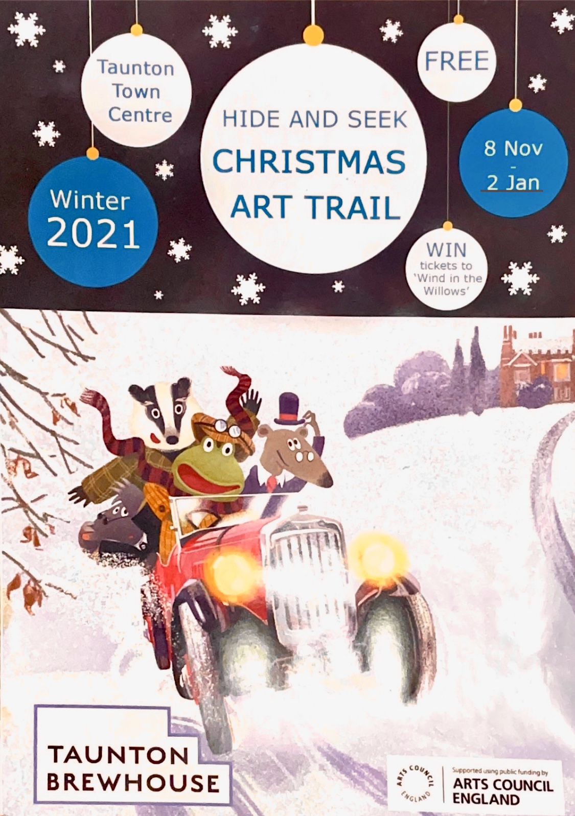 Taunton Hide and Seek Christmas Art Trail