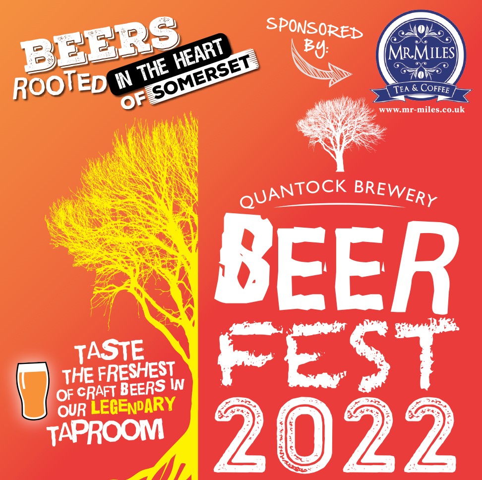 Quantock Brewery Beer Festival 22nd – 23rd July