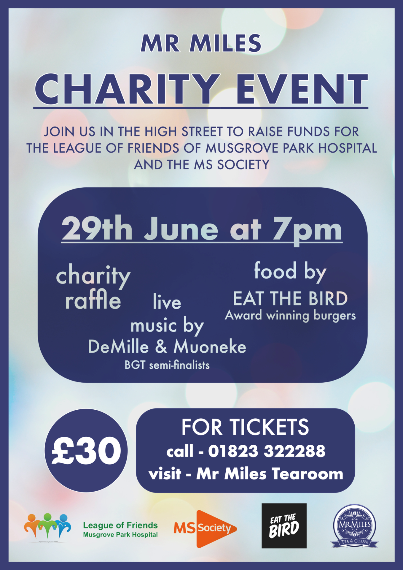 Mr Miles Charity Event – 29th June