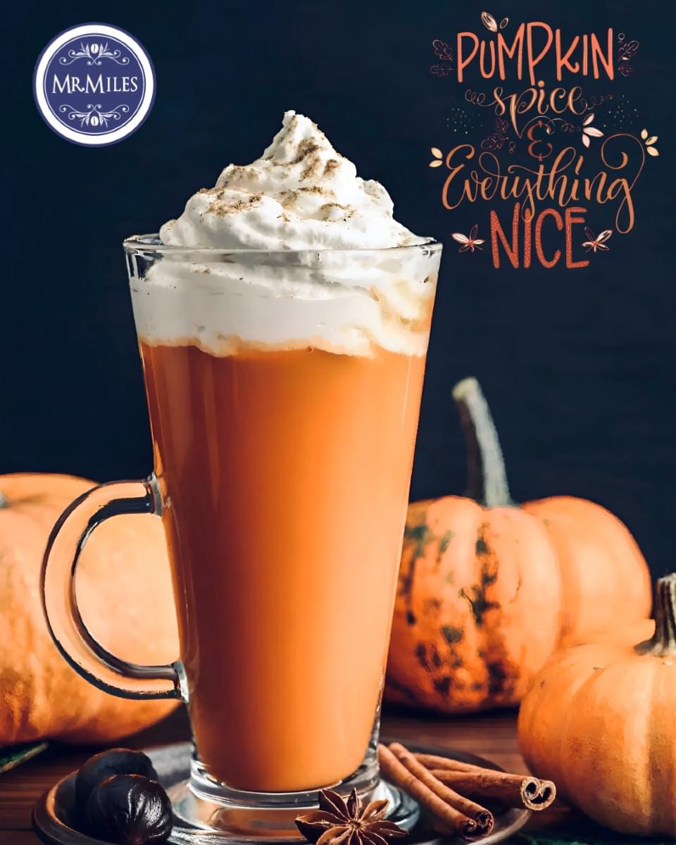 Pumpkin Spiced Latte – Available now for a limited time only!